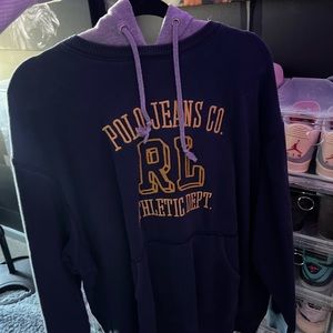 VINTAGE Polo Hoodie size XL in GREAT SHAPE (will ship immediately)